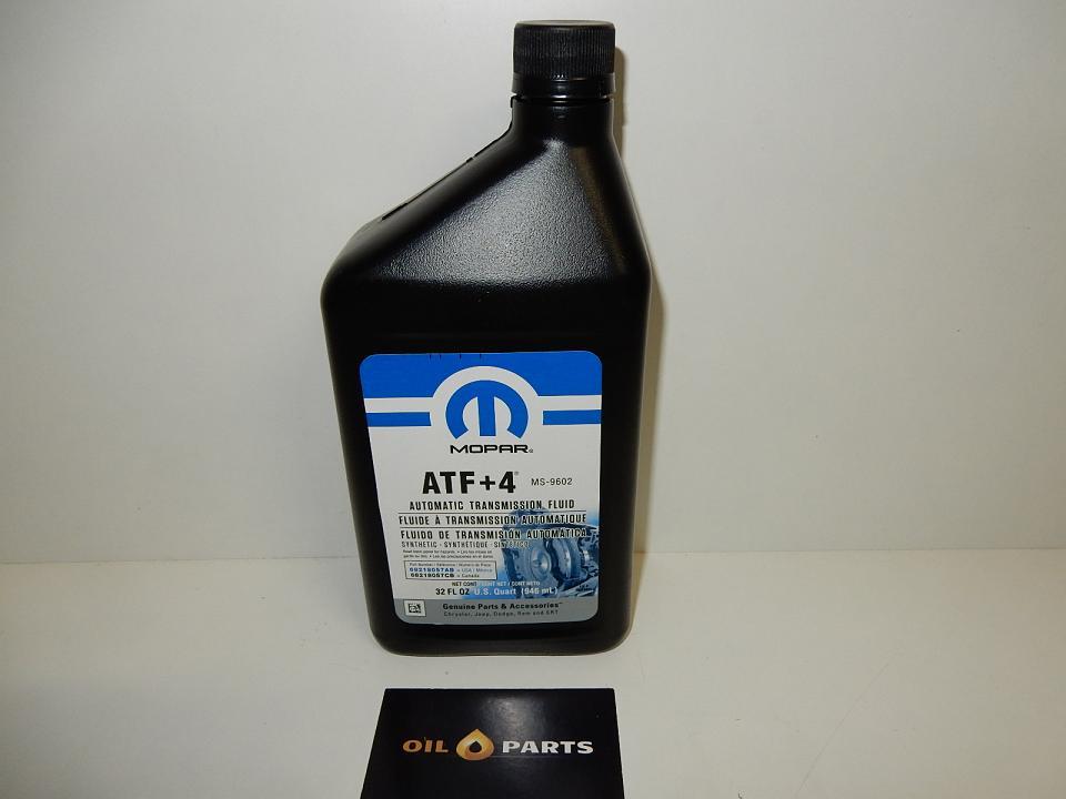 Mopar Atf+4 6l + Filtr Skrzyni 62te + Uszczelka Oleje