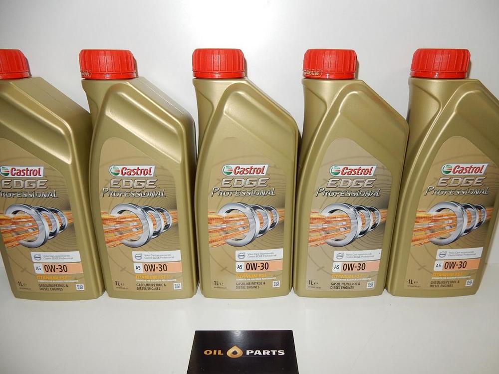 6L Castrol Edge 0W30 Engine Oil + Hirscher Oil Filter Kit For Volvo S40 S60 XC60 XC70 – A5/B5