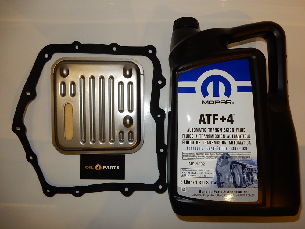 Olej Mopar Atf+4 5l + Filtr Hydrauliczny Wix 58934