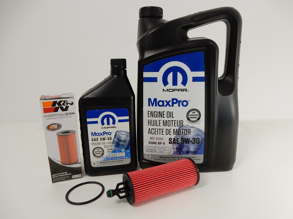 Mopar 5W30 6l + Filtr Oleju K&N Ps7026 Oleje auta