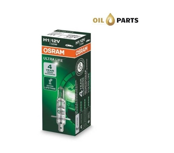 ŻARÓWKA OSRAM H1 ULTRA LIFE karton 1szt.