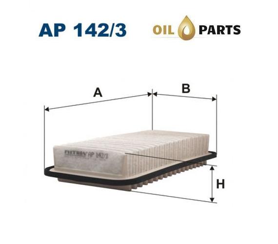 FILTR POWIETRZA FILTRON AP142/3