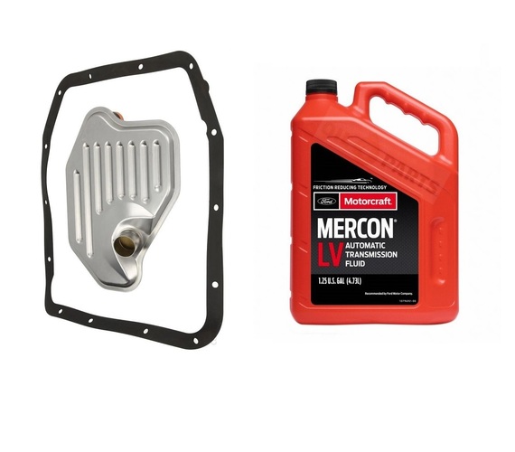 MOTORCRAFT MERCON LV 5QT + FILTR SKRZYNI BIEGÓW 4R70W 4R75W FORD