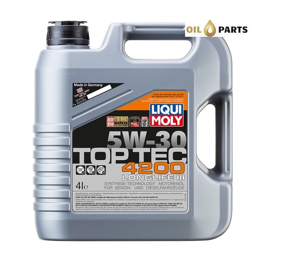 LIQUI MOLY TOP TEC 4200 5W30 C3 4L VW 504 507