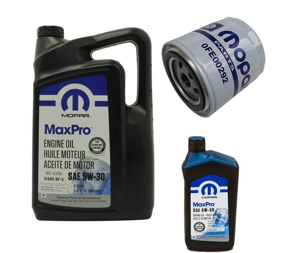 MOPAR 5W30 6L  + FILTR OLEJU OFE00292