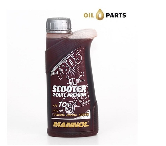 OLEJ MANNOL SCOOTER 0,5L 2T API TC+