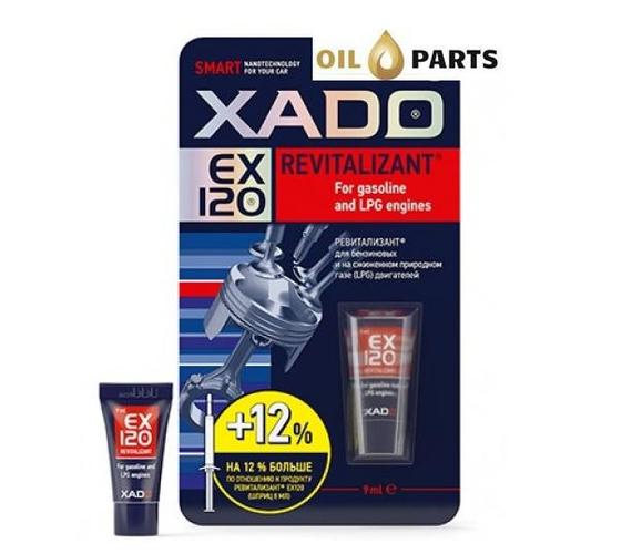 XADO EX120 REWITALIZANT DO SILNIKÓW BENZYNOWYCH CNG LPG 9ML