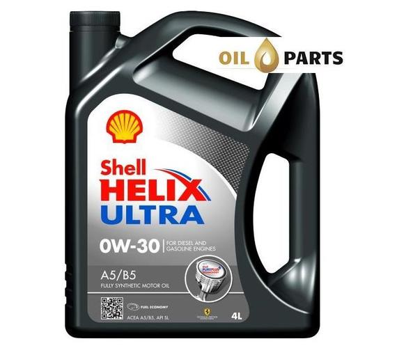 SHELL HELIX ULTRA A5/B5 0W30 4L