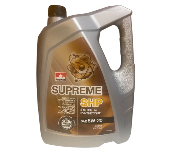 PETRO-CANADA SUPREME SYNTHETIC 5W20 5L
