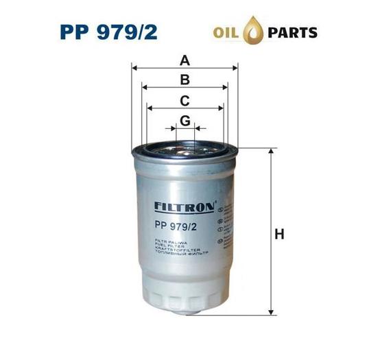 FILTR PALIWA FILTRON PP 979/2