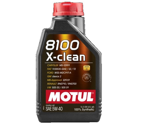 MOTUL 8100 X-CLEAN C3 5W40 1L