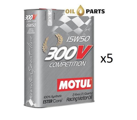 OLEJ MOTUL 300V COMPETITION 15W50 10L