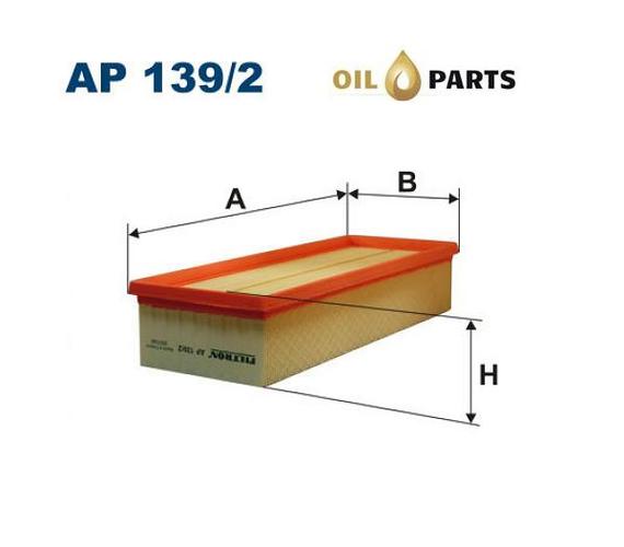FILTR POWIETRZA  FILTRON AP 139/2