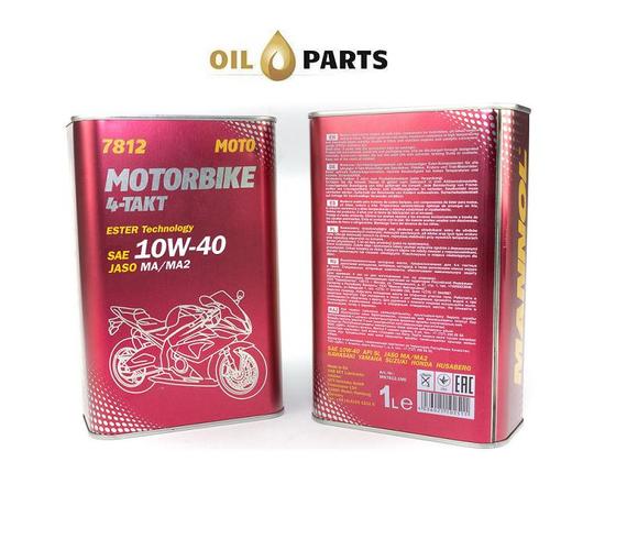 OLEJ MANNOL 10W40 MOTORBIKE ESTER 4T 1L