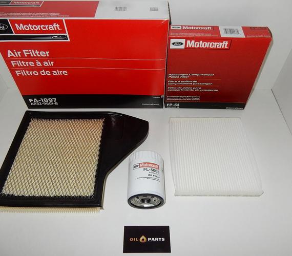 ZESTAW FILTRÓW MOTORCRAFT FORD MUSTANG 3.7 V6 2010 - 2014