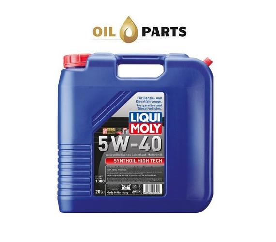 LIQUI MOLY SYNTHOIL HIGH TECH 5W40 20L