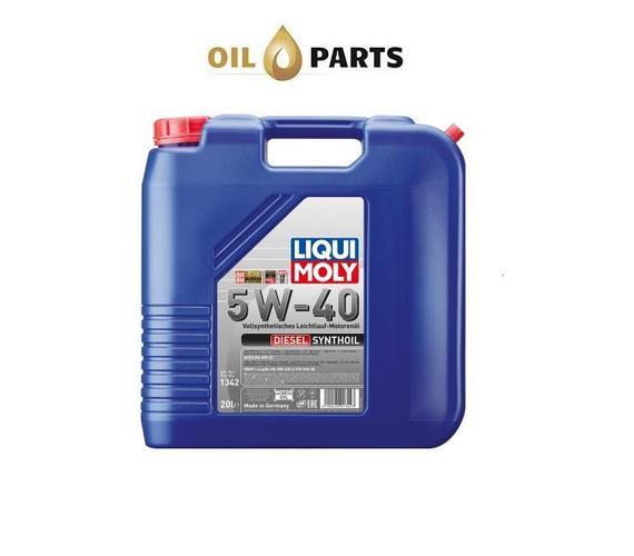 LIQUI MOLY DIESEL SYNTHOIL 5W40 20L