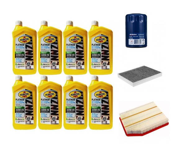 PENNZOIL 0W20 8 QT + FILTRY CADILLAC ESCALADE 6,2 2021-