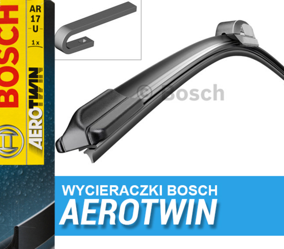 Pióro wycieraczki BOSCH AR17U AEROTWIN 3397008531