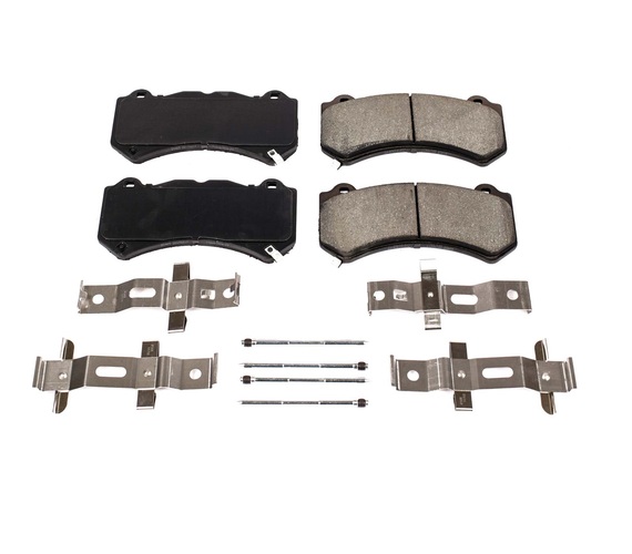 KLOCKI HAMULCOWE PRZÓD POWER STOP Z17 CHARGER CHALLENGER CAMARO DURANGO GRAND CHEROKEE ZACISK 6-TŁOK