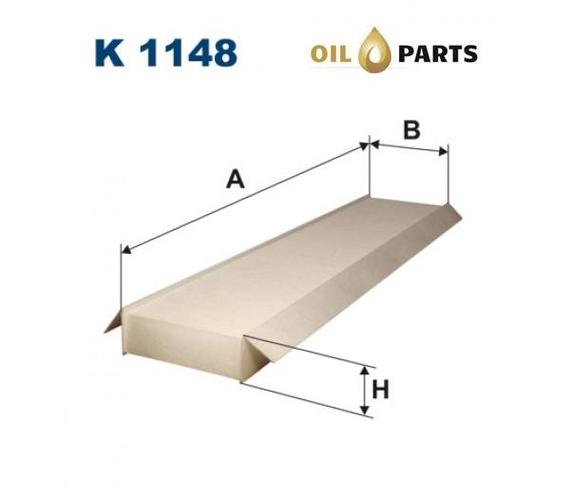 FILTR KABINOWY FILTRON K 1148