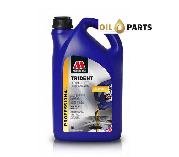 MILLERS OILS LONGLIFE FUEL ECONOMY 5W30 A5 B5 5L