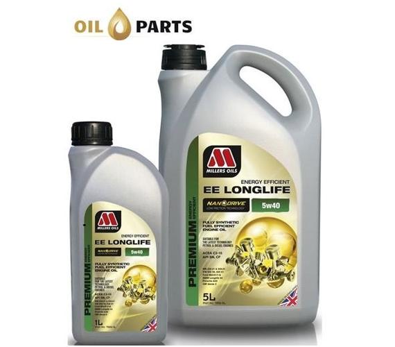 OLEJ MILLERS OILS EE LONGLIFE 5W40 5L