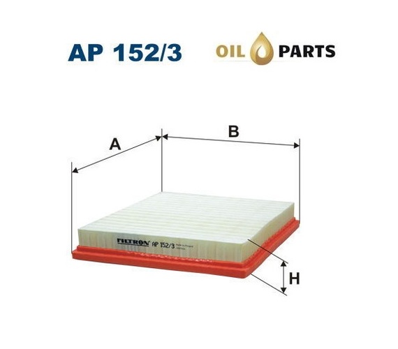 FILTR POWIETRZA FILTRON AP 152/3