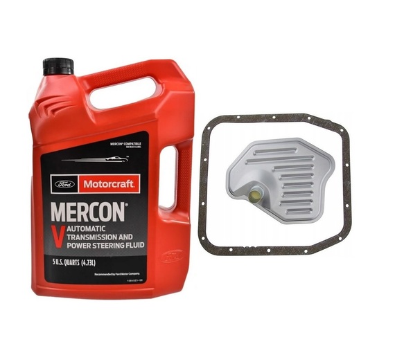 MOTORCRAFT MERCON V 5QT + FILTR SKRZYNI BIEGÓW 4R70W 4R75W FORD