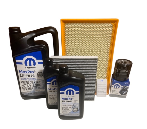 MOPAR 0W20 7L + FILTRY RAM 1500 5.7L HEMI V8 2021-