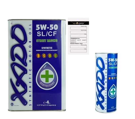 XADO ATOMIC OIL 5W50 SL/CF 5L