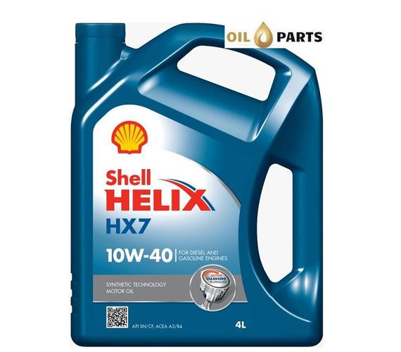 OLEJ SHELL HX7 PLUS 10W40 4L