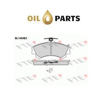 KLOCKI HAMULCOWE PRZÓD MITSUBISHI FTE BL1404B3