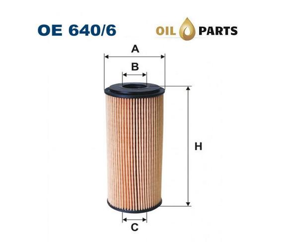 FILTR OLEJU FILTRON OE 640/6