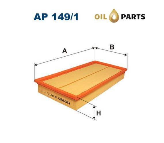 FILTR POWIETRZA FILTRON AP 149/1