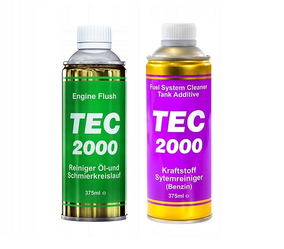 TEC 2000 ENGINE FLUSH I FUEL SYSTEM CLEANER - ZESTAW DO BENZYNY