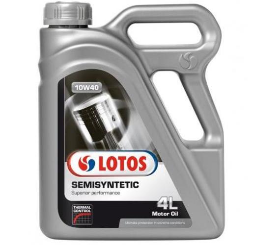 OLEJ LOTOS SEMISYNTETIC 10W40 4L