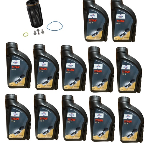 FUCHS TITAN PENTOSIN FFL-4 12L + FILTR SKRZYNI TR9080 CHEVROLET CORVETTE  C8