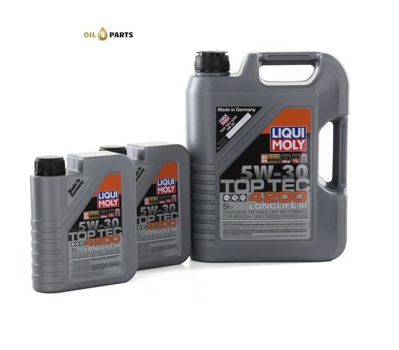 LIQUI MOLY TOP TEC 4200 5W30 C3 7L VW 504 507