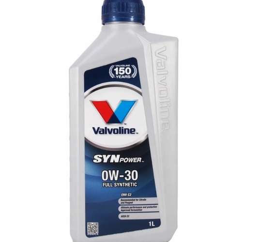 VALVOLINE 0W30 SYNPOWER ENV C2 1L