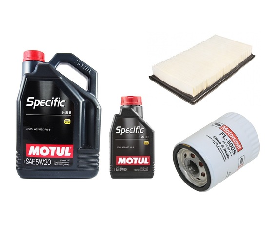 MOTUL SPECIFIC 5W20 6L + FILTRY FORD EDGE 2009 - 2014 V6 3.5L