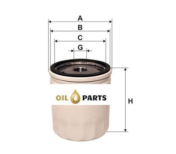 FILTR OLEJU OPTIMA OP 82792 OPEL CHEVROLET