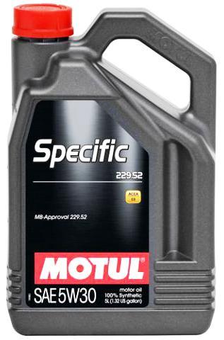 MOTUL SPECIFIC MB 229.52 5W30 5L