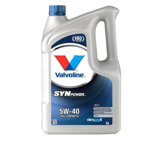 VALVOLINE SYNPOWER MST C3 5W40 5L 