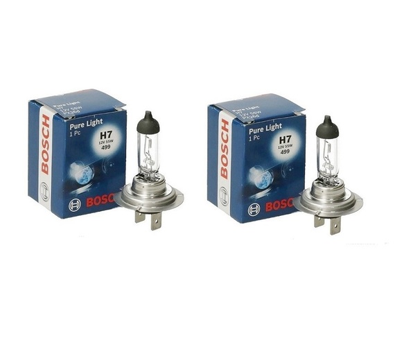 BOSCH ŻARÓWKA H7 12V 55W PURE LIGHT  SZTUK 2 