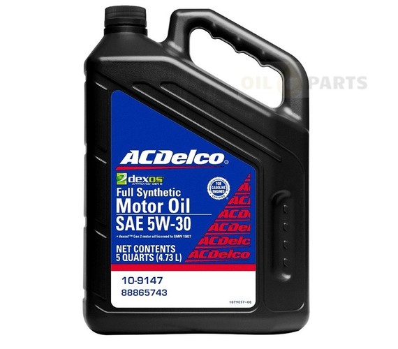 OLEJ ACDELCO 5W30 DEXOS 1 4.73L FULL SYNTHETIC 