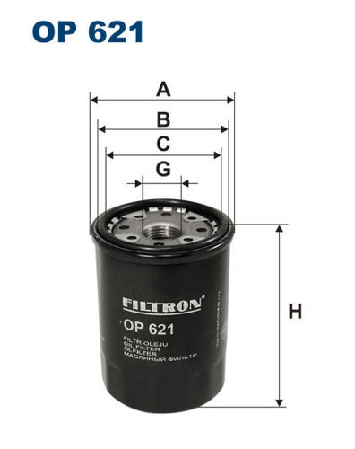FILTR OLEJU FILTRON OP 621