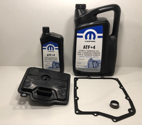 MOPAR ATF+4 6L + FILTR WIX  58128 SKRZYNIA 62TE