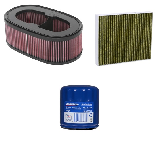 ZESTAW FILTRÓW  Chevrolet Corvette C8 6.2L V8