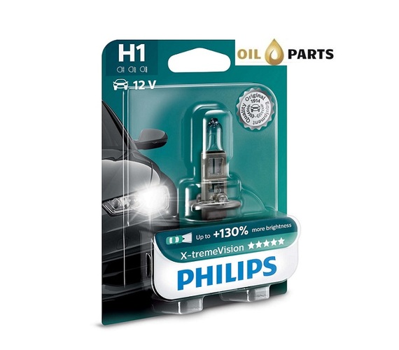 ŻARÓWKA PHILIPS H1 X-tremeVision +130% blister 1szt.